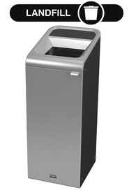 Configure Decorative Waste Container, 15 gal #RB196161400