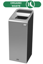 Poubelle pour matières organiques Configure Gris Stenni 15 gal #RB196162000
