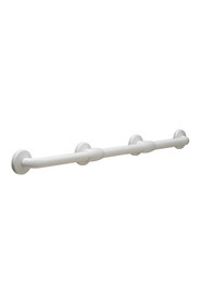 Bariatric Vinyl-Coated Grab Bar with Reinforced Flanges #BO980616360