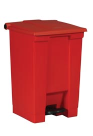 LEGACY Plastic Step-On Waste Container 12 Gal #RB006144ROU
