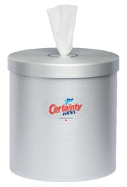 Distributeur de comptoirs en acier inoxydable pour chiffons Certainty #IN00C9SSD00