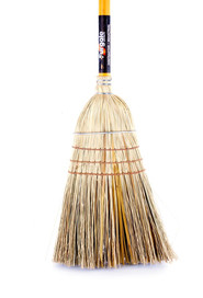 "Warehouse" Corn Broom 3 Strings with 54" Handle #AG001034000