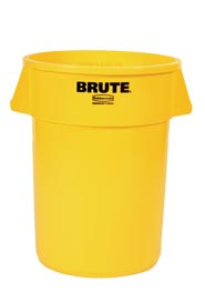 2643 Poubelle ronde 44 gal Brute de Rubbermaid #RB002643JAU