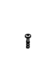 No8 x 3/4 inch long pozi pan stainless steel screw #NA219568000