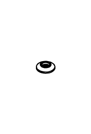 Nylon finishing washer (black) #NA208603000