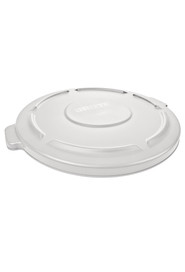 2631 BRUTE Couvercle plat pour poubelles rondes 32 gal #RB002631BLA