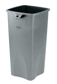 3569-88 UNTOUCHABLE Poubelles carré 23 gal #RB356988GRI