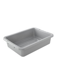 Plastic Utility Tote Boxes, 4.6 gal #RB334992GRI