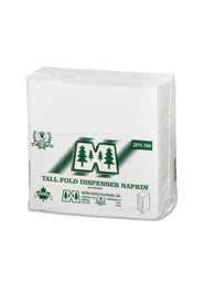 Tall fold napkins 1 ply #EC751420200