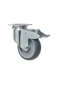 Roulette pivotante avec frein de verrouillage VoleoPro #MR144006000