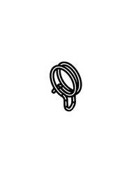 Spring wire clamp (ydnac-y8010356) #NA902133000