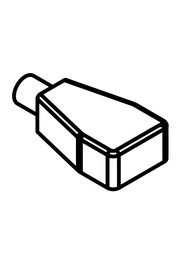 Red battery terminal cover (415n8v02) #NA208935000