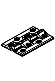 Plastic hinge assembly #NA303954000