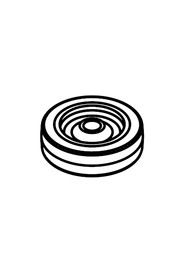 3 inch grey wheel #NA204068000