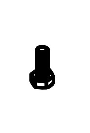 M6 x 16mm long hexagonal stainless steel head bolt #NA219719000