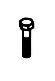 M6 x 30mm long stainless steel hexagonal head bolt #NA291022000