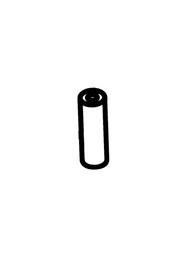 Vertical nylon spacer #NA206963000