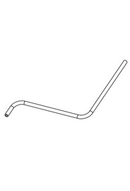 Silicon tube 8mm i/d x 3.2mm wall section (cut 600mm) #NA391216000