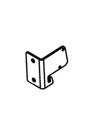 Handle micro switch bracket painted silver #NA902251000
