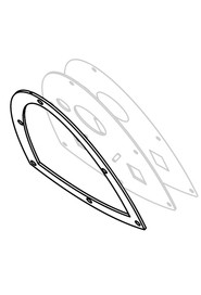 Control panel punched gasket #NA208336000