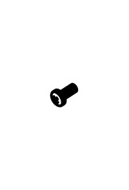 M5 x 12mm long stainless steel pozi pan screw #NA219740000