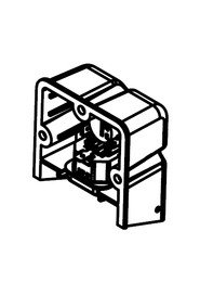 240v emi filter with socket cover assembly (processed) 240v version #NA904030000