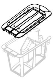 Filter basket lid (red) #NA903285000