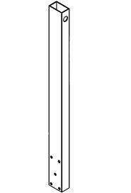 Tt 1840 handle tube (mains) painted #NA429132000