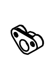 Cable release base moulding #NA227806000