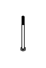 M6 x 90mm long stainless steel hexagonal head bolt #NA291021000