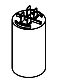 20 mfd motor run capacitor #NA220876000
