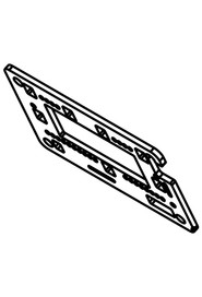 Display pcb plastic cover plate  #NA392044000