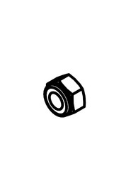 M10 nylon insert nut  #NA219649000