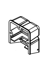 Processed socket cover moulding with large hole standard machine #NA329355000