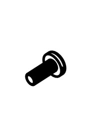 M6 x 16mm long pozi pan stainless steel screw traction machines only #NA219646000