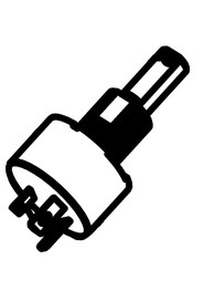 Potentiometer type pe30 22k ohms 20% 3w (no slot in shaft end) traction machines only #NA270316000