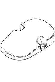 Ttv4555 separator hood moulding #NA557852000