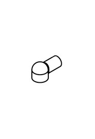 Red pvc terminal cap  #NA206861000