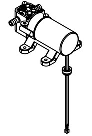 Water pump & lead assembly c/w grommet & push on terminals  #NA321572000