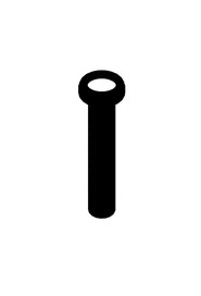 M4 x 30mm long pozi pan screw  #NA219321000