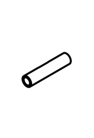Braided pvc hose rp8/13.5 cut to length (50mm)  #NA304498000