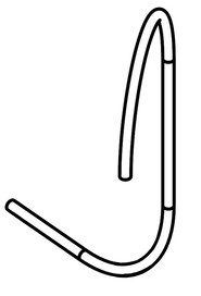 315mm long x 4mm i/d x 6mm o/d flexible nylon tube  #NA391358000