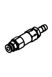 6mm PUSH FIT TO 3/8" HOSETAIL NON RETURN VALVE  #NA208766000