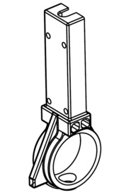 Handle casting machined (hns version) #NA900398000