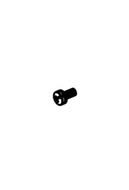 M5 x 12mm long stainless steel pozi pan sems screw #NA291131000
