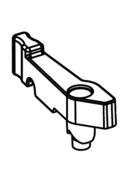 Adjustment lever moulding (red) #NA903545000