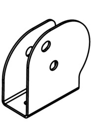 Deck mount bracket #NA392248000
