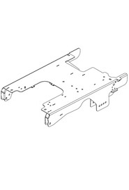 Tgb/4045/4055 chassis weld assy (12swg m/s) paint silver  #NA903559000