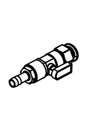 12mm push fit to 10mm hose tail ball valve assembly  #NA901542000