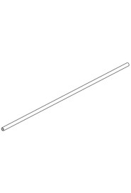 Silicon tube 750mm long x 8mm i/d x 3.2mm wall section  #NA391453000